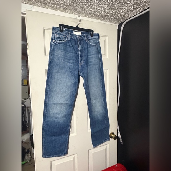 Mother High Waisted Study Hover in Treating Myself - Picture 2 of 9